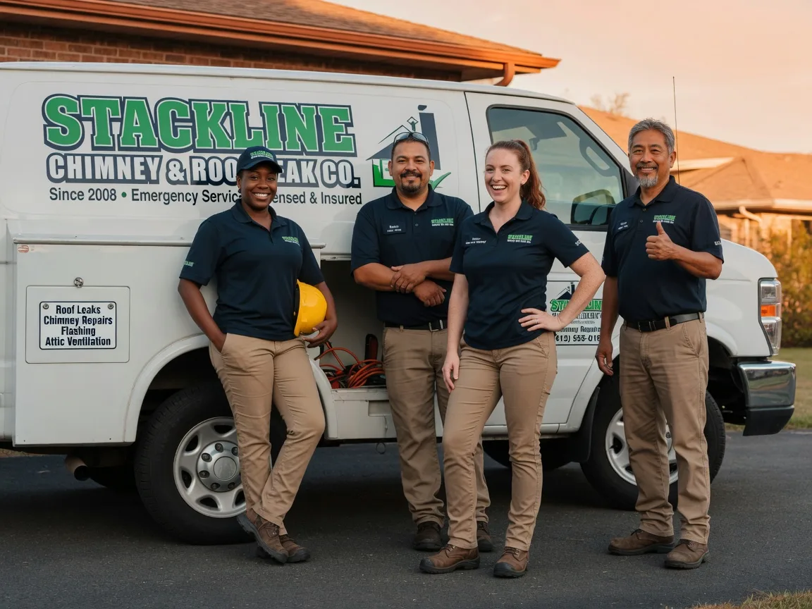 Chimney flashing repair company in Keene, CA